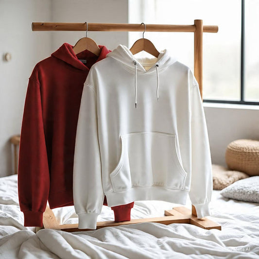 Combo of two Stylish Unisex solid Hoodies best for winters
