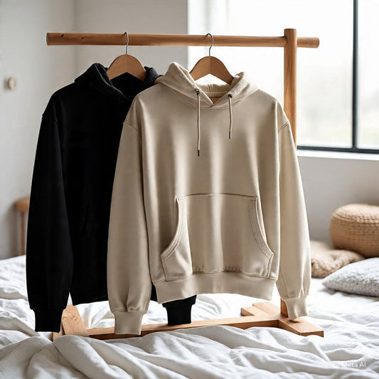 Combo of two Stylish Unisex solid Hoodies best for winters
