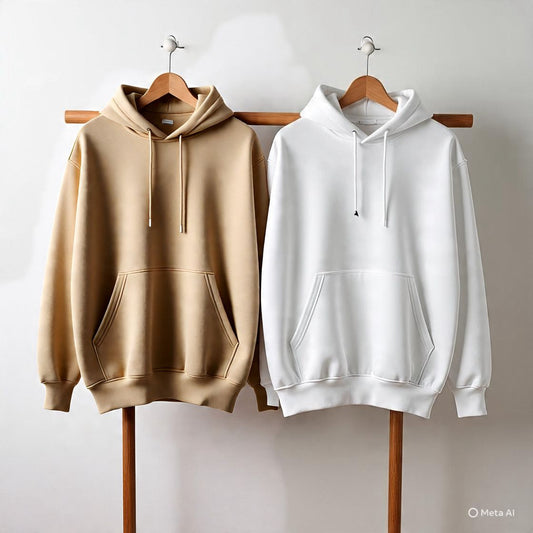 Combo of two Stylish Unisex solid Hoodies best for winters